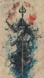 Acrylic Poster (Shiva)